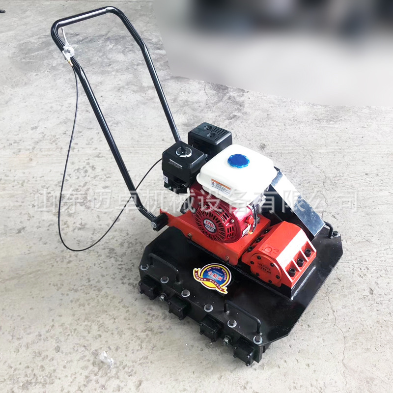 震动双向平板夯尺寸及价格表铜线电机平板夯 小型震动压实平板夯