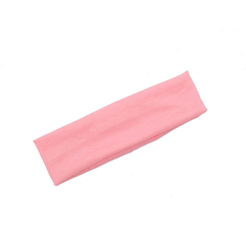 Simple Style Solid Color Cotton Hair Band display picture 2