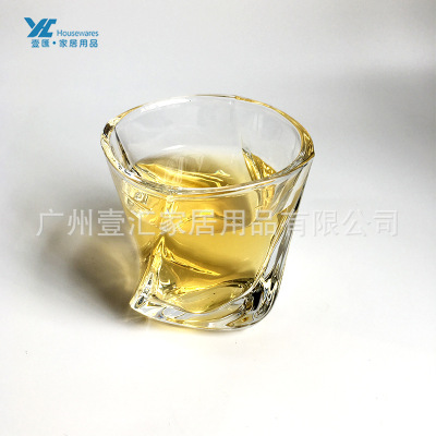 广州批发厚底洋酒杯异型威士忌杯个性酒店玻璃杯子酒吧夜场啤酒杯|ms