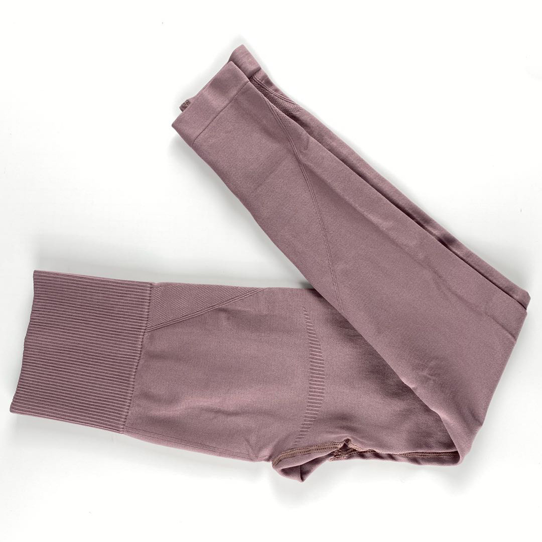 seamless solid color breathable quick-drying fitness pants  NSNS12226