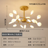 Scandinavian ceiling lamp for living room, modern and minimalistic creative lights