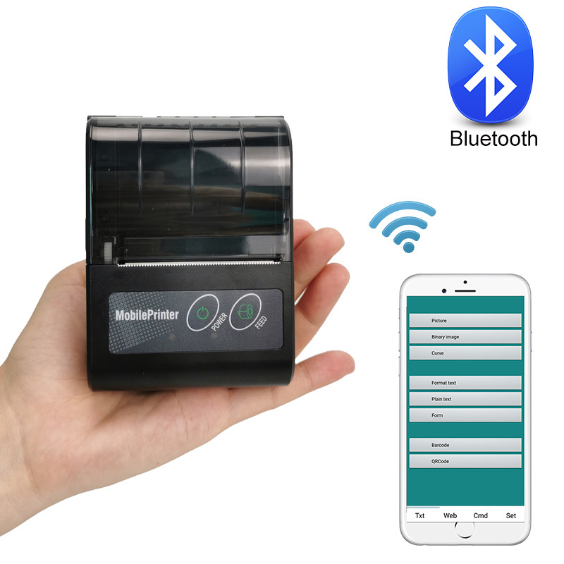 汉邦热敏蓝牙打印机手持便携式错题打印迷你打印|ms