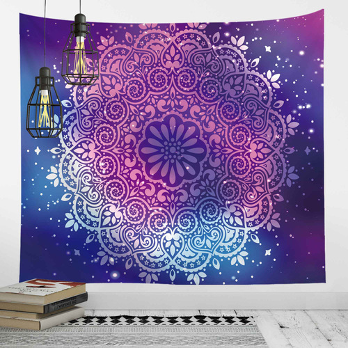 Ins Nordic-style bedroom decoration tapestry digital printing influencer live streaming background cloth hanging fabric