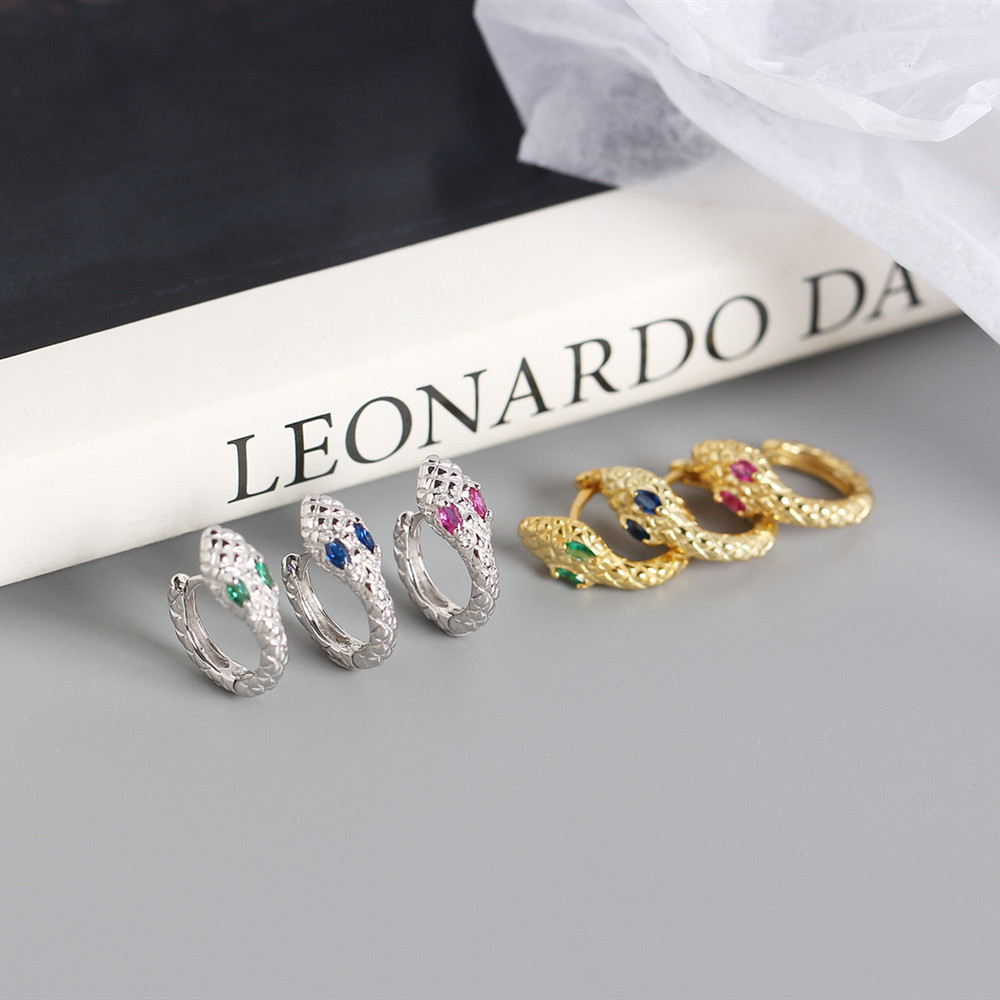 Animal Fashion Gem Plating Earrings display picture 7