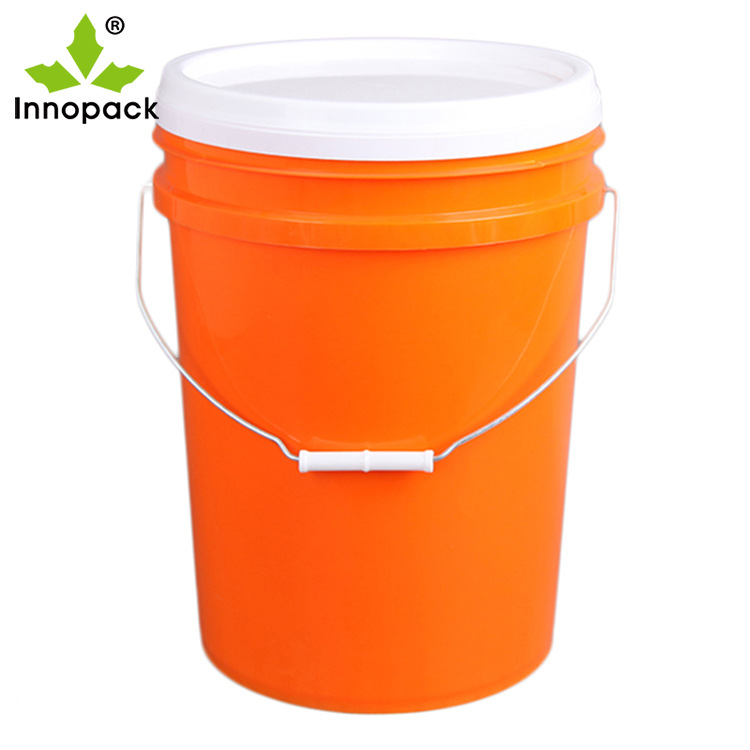 厂家直销20L塑料桶20公斤润滑油桶 机油桶 pp涂料桶 颜色可定制