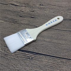 水性羊毛刷水性漆絲刷彈性軟毛木柄漆燒烤刷子不掉毛水絲刷