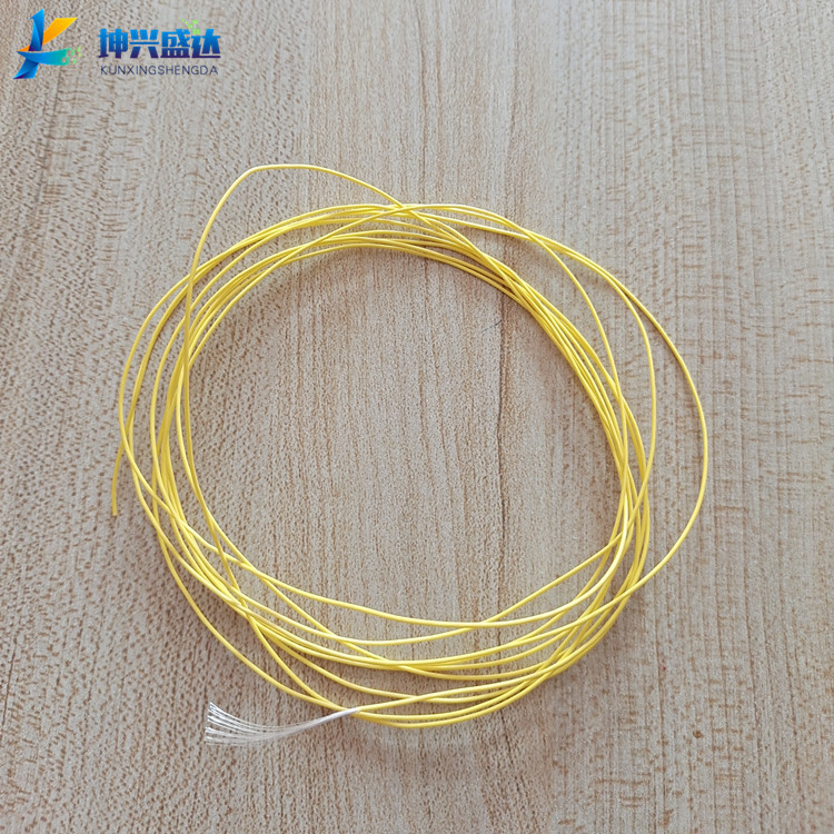 供应AF-1(AFR-250)聚四氟膜绕包线0.035平方 7/0.08镀银铜导体