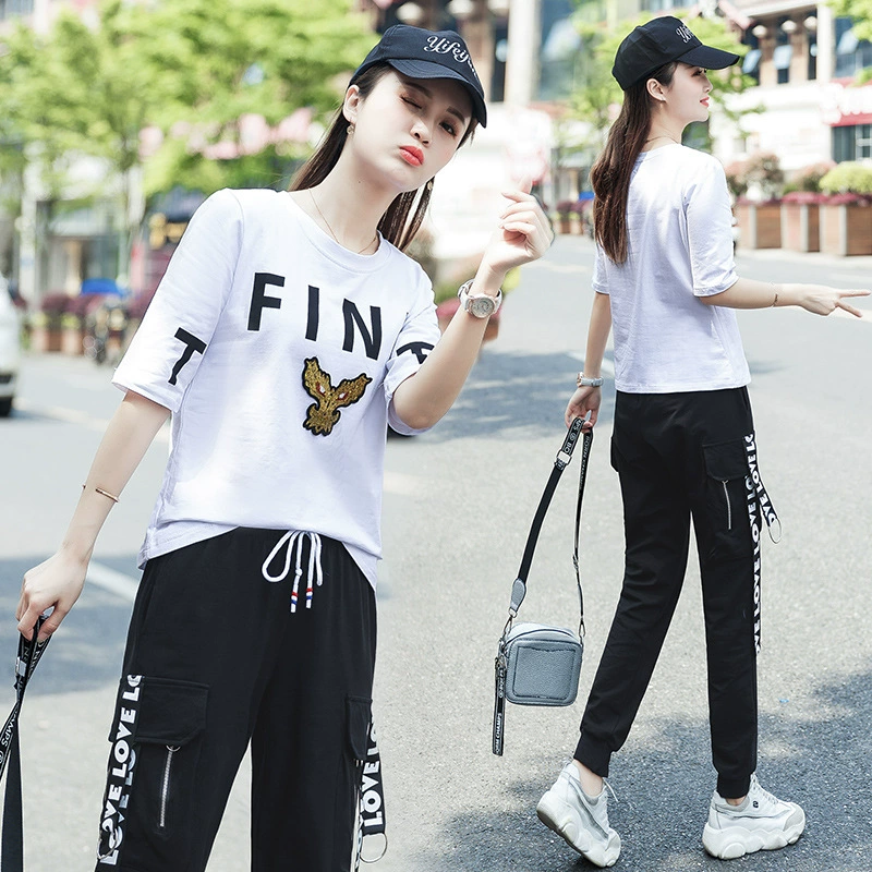 Квадратная танцевальная одежда Новый костюм Орел с короткими рукавами и лентой Брюки для крокодилов Одежда для привидений для мужчин и женщин с настраиваемым