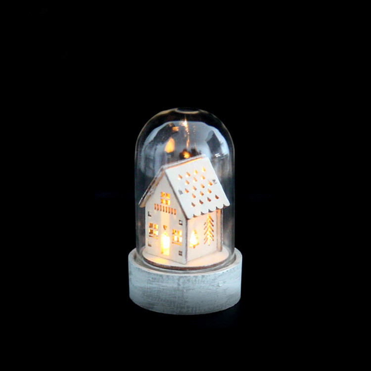 LED lights Christmas glass dome ornaments Christmas glass ornaments…