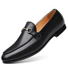 Korean version of leggings， social boys， bean shoes， casual youth loafers