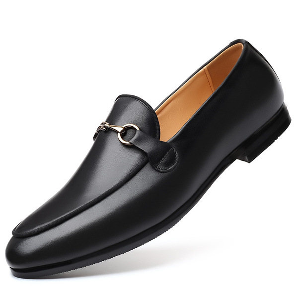 Korean version of leggings, social boys, bean shoes, casual youth loafers