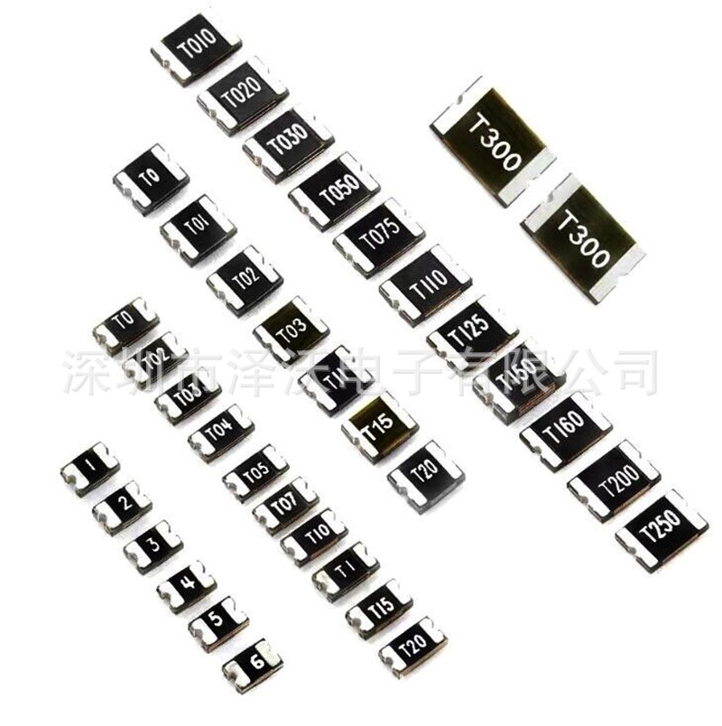 TLC品牌LSMD300贴片SMD自恢复保险丝片2920-3A丝印T300电压12V