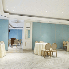 活动隔断墙酒店推拉折叠门办公会议室推拉隔墙屏风培训室伸缩移门