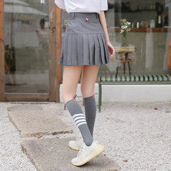 Winter and Spring Knee-High Socks Cotton TB Calf Socks Student Socks Women's Socks JK Tall Socks Athletic Medium Calf Socks Trendy Long Socks