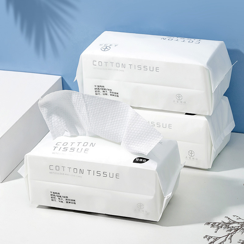 浙江供货特厚款一次性洗脸巾纯棉美容院洁面巾森系美人洗脸巾毛巾
