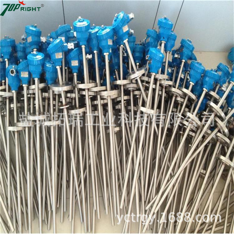 带法兰装配式防爆型热电阻  PT100热电阻品  PT1000热电阻