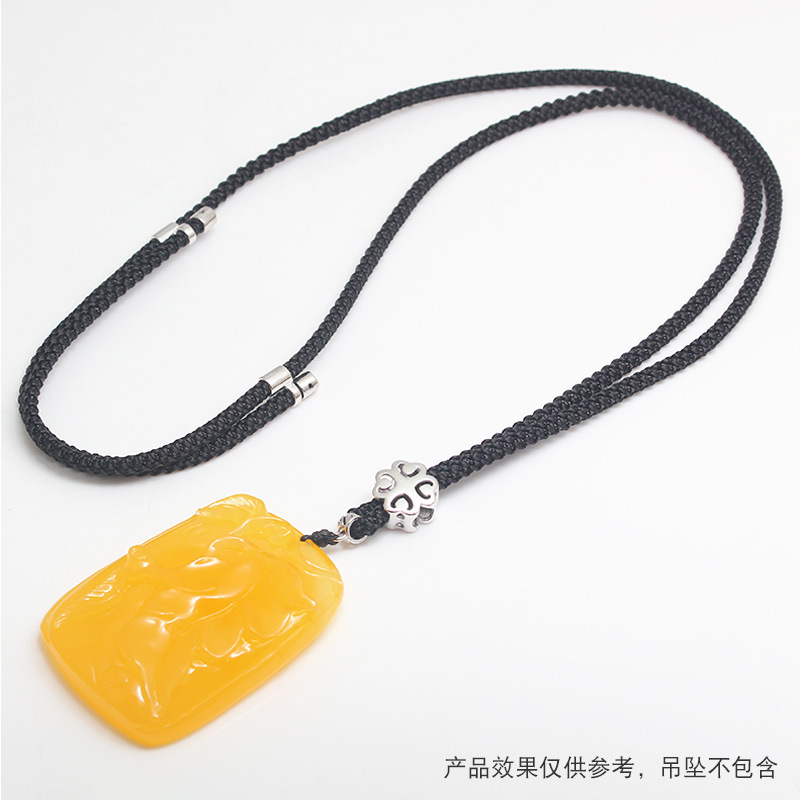 XD Adjustable emerald necklace cord