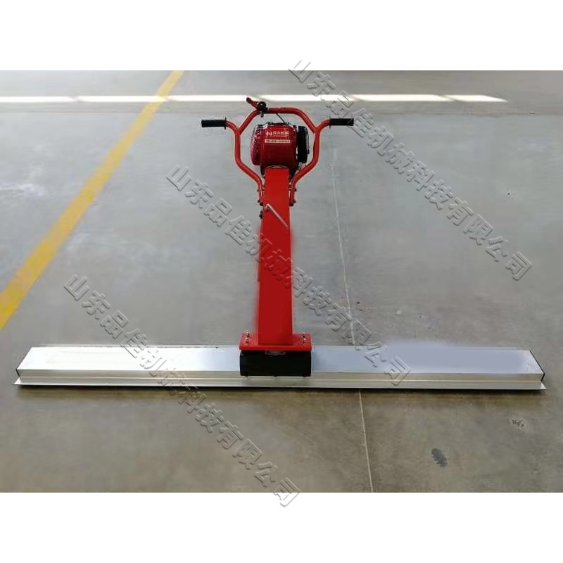 停车场仓库混凝土刮平机 楼房建筑大面积地坪振动尺 加强型震动尺