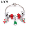 Factory Source New Products Christmas Bracelet Christmas Tree Cant Candy Stand Strings Santa Claus Reindeer Pendant Hand