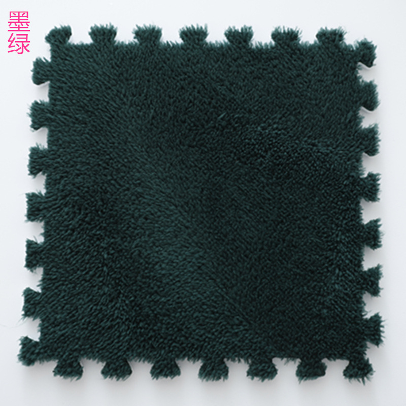 Dormitorio Full-shop hogar engrosada costura alfombra de piso de área grande máquina de corte de la alfombra de gamuza lavable fabricante