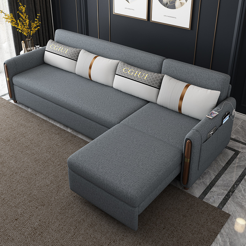 Multifunctional sofa bed dual-purpose wi...