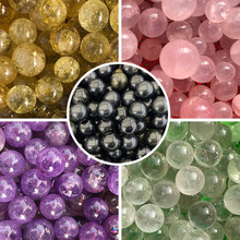 天然白水晶球粉黄黑紫转运球七星阵阵法水晶小球特价销售