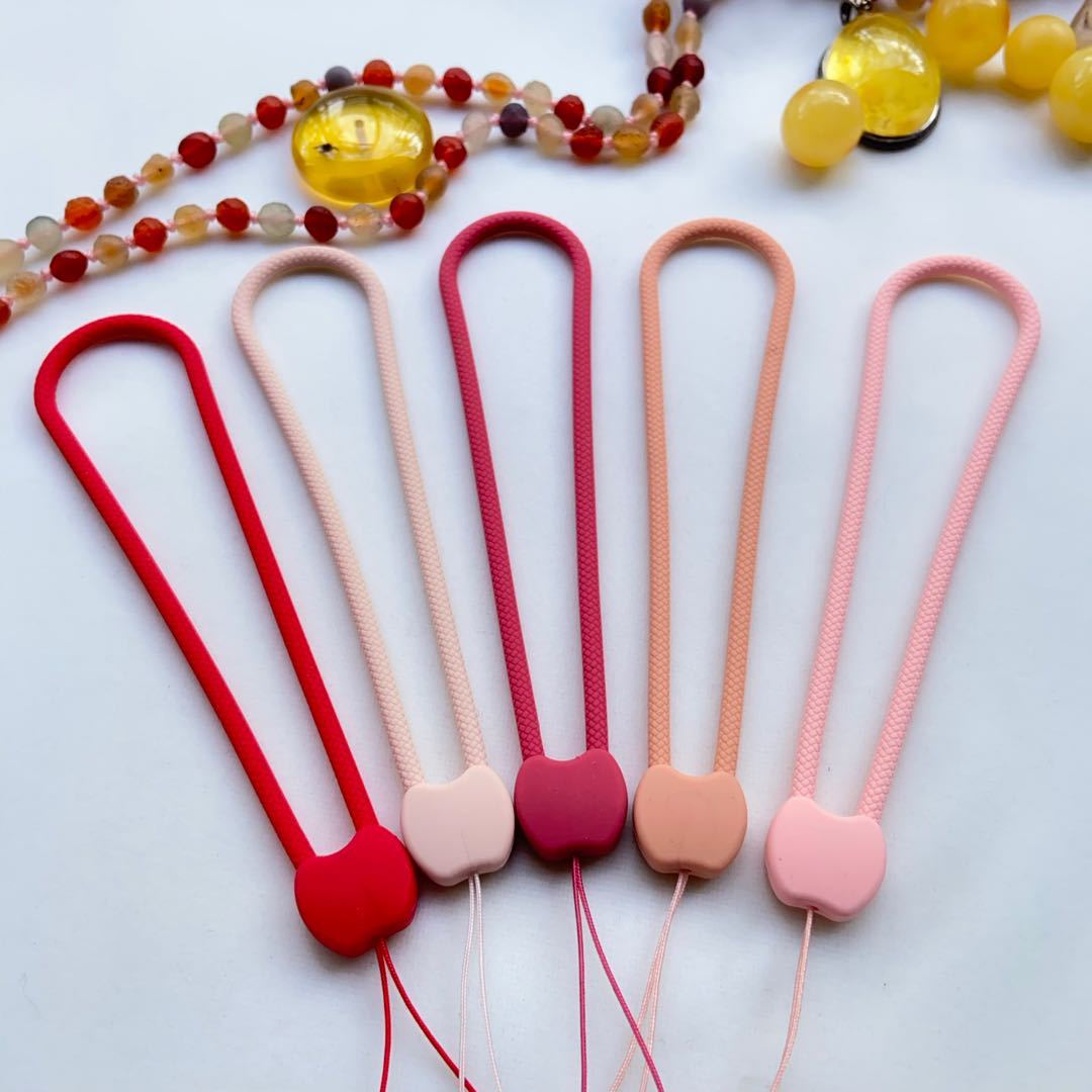 苹果手绳  大红 粉，亮粉