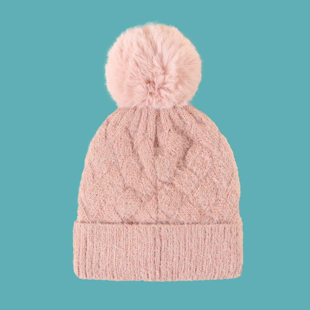 Korean Fashion Solid Color Knitted Hat display picture 1