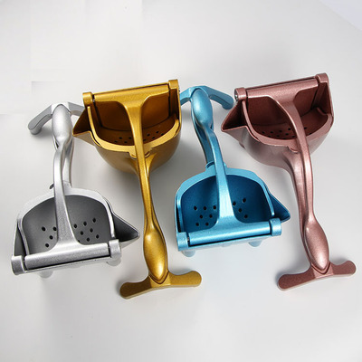 爆款全铝手动榨汁机小型柠檬夹榨果汁机家用水果机压汁神器坚果夹|ms