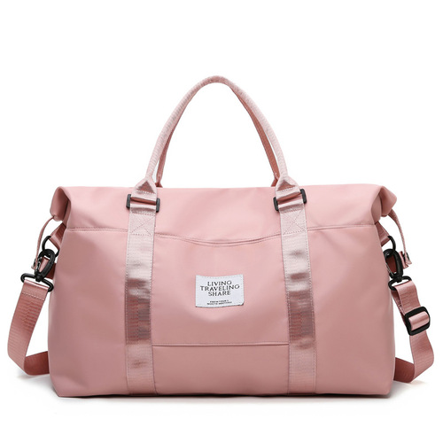 Large-capacity men's and women's portable travel bags for business trips, travel luggage bags, trolley bags, dry and wet separate bags, fitness bags
