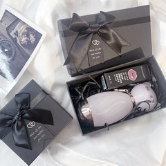 Heaven and earth cover gift box custom cosmetics gift box lipstick jewelry box bow rectangular small gift box