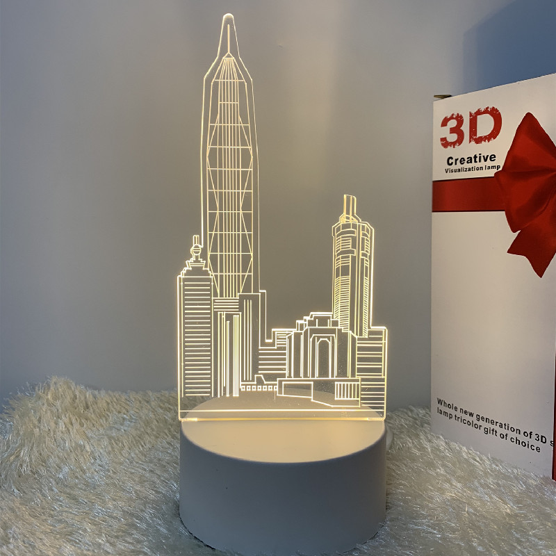 3D Night Light Company Image Product Brand Logo Customized 7-Color Touch Atmosphere Event Gift Night Light 3D Night Light Company Image Product Brand Logo Customized 7-Color Touch Atmosphere Event Gift Night Light