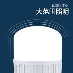 LED High-End handsome bulb lamp household E27 screw base clip-on high brightness bulb wholesale waterproof plastic three-proof bulb