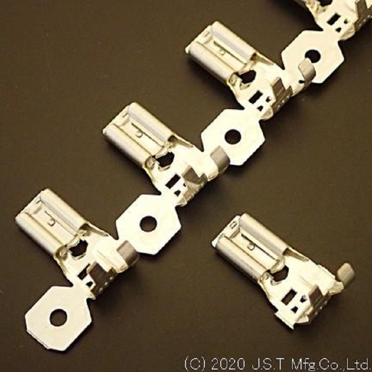 供应SFPS-41T-187-8端子，旗型带锁镀镍，JST原厂正品。