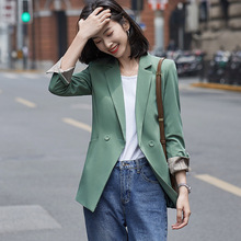 西装外套女2020秋季新款韩版宽松英伦风中性帅气小西服设计感小众