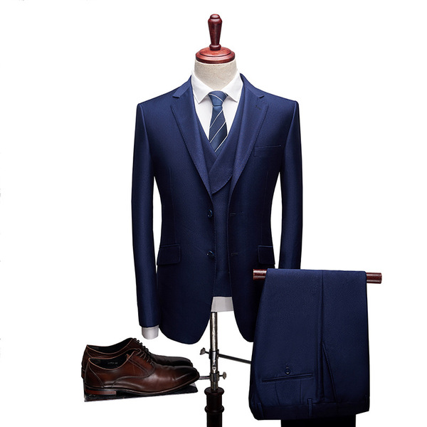 Men’s suit boutique wedding bridegroom Wedding Suit three piece suit