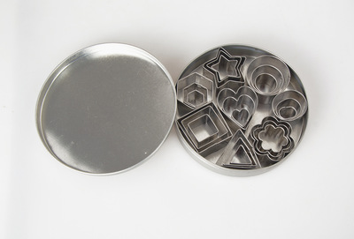 廠家直銷24件套迷妳烘焙不鏽鋼餅幹模 蛋糕模