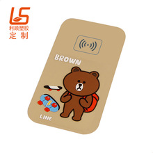 定制卡通滴塑无线充 外贸新款无线充电板 卡通礼品定制开模厂家