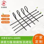 自锁式扎带电线扎带束线带自捆式电线收纳整理捆绑带4.8mm系列