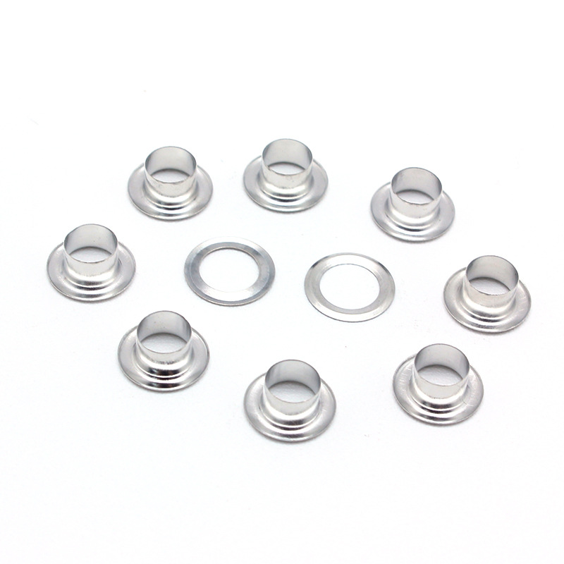 圆形金属气眼扣 13.5*6*8mm服装装饰户外产品头盔喷漆高脚鸡眼扣