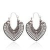 Ethnic accessory, retro metal earrings, European style, boho style, ethnic style, wholesale