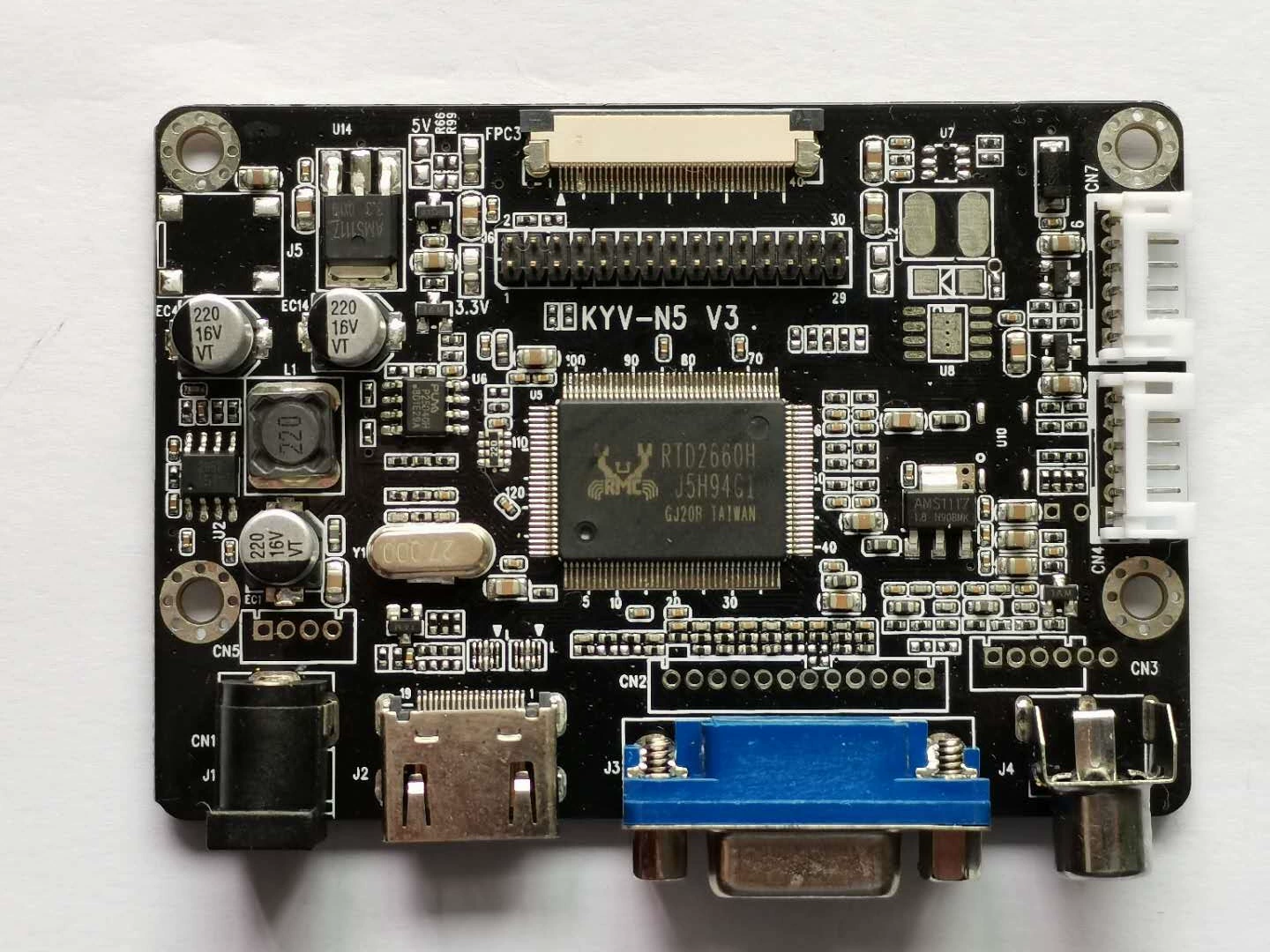 Производитель источника AT070TN83 V.1 7-дюймовый LCD HDMI+VGA+AV входная плата драйвера