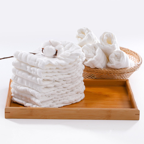 Wholesale baby diaper cotton gauze washable diapers 12-layer gauze peanut-shaped diapers newborn baby pads