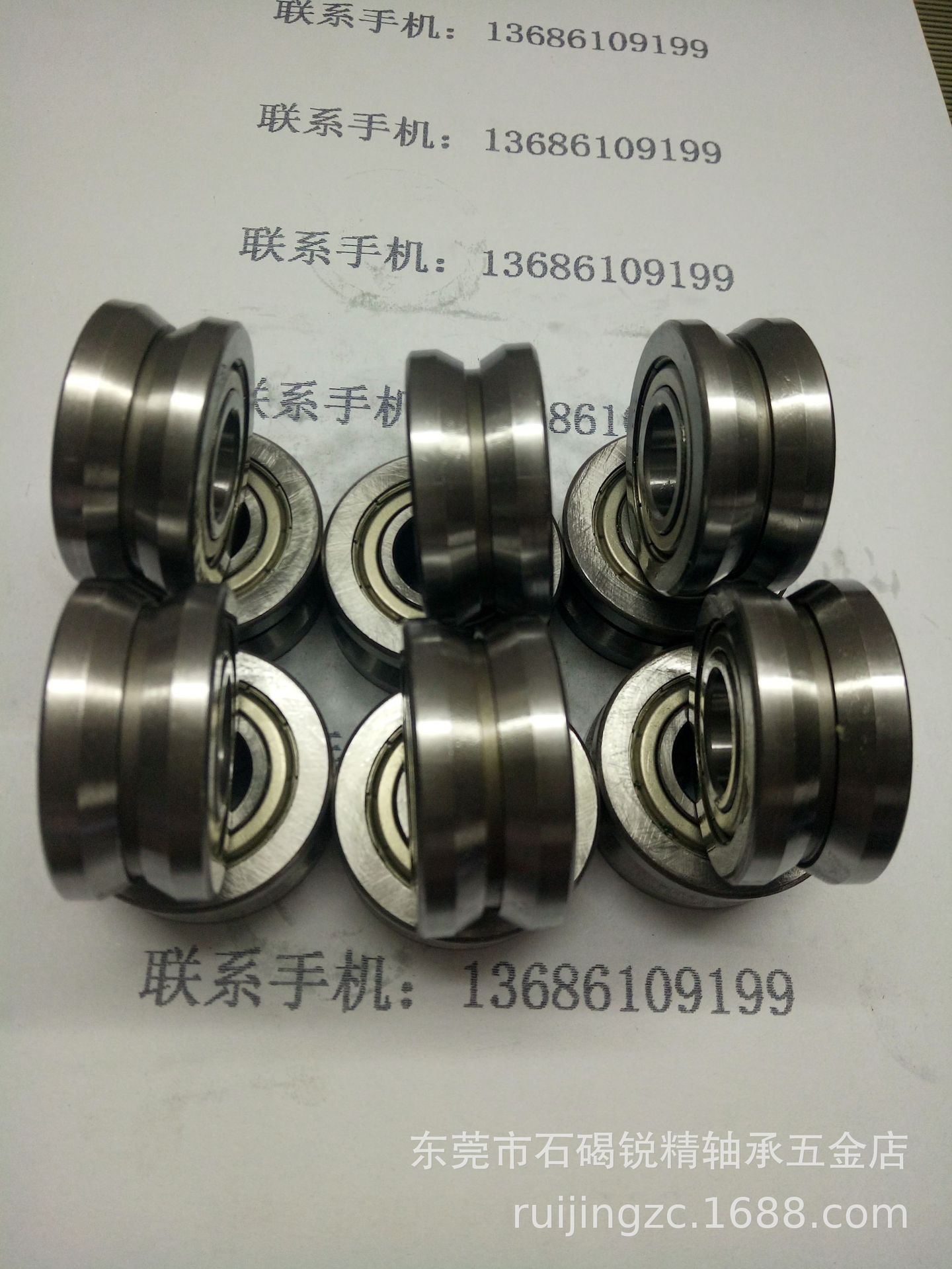 外径带槽滚轮轴承 LV202-40ZZ   V40   尺寸15*40*18  厂家生产