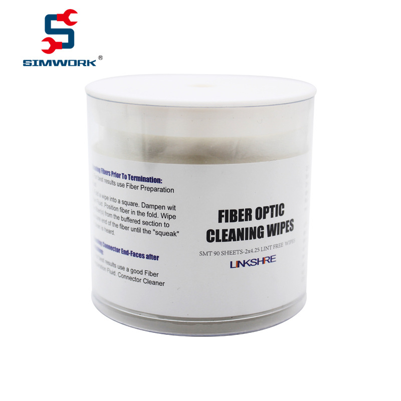 SIMWORK简工智造 罐装擦纤纸wipes 干湿两用擦拭罐 无尘纸90张/罐