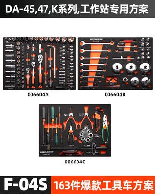 Repair Lining Scheme, Mühərrik tənzimləmə alətləri - f04s-163-pieces-of-explosive-tool-car-scheme