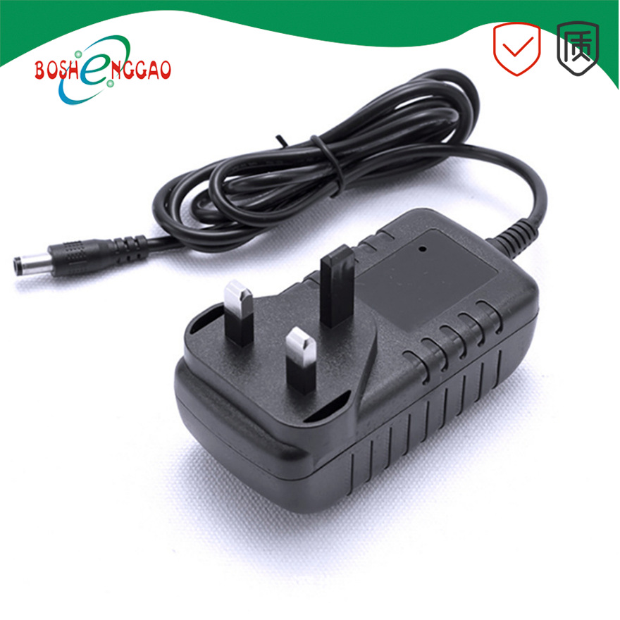 12V2.5A澳规电源适配器英规BS/CE认证 脱毛机按摩器电源