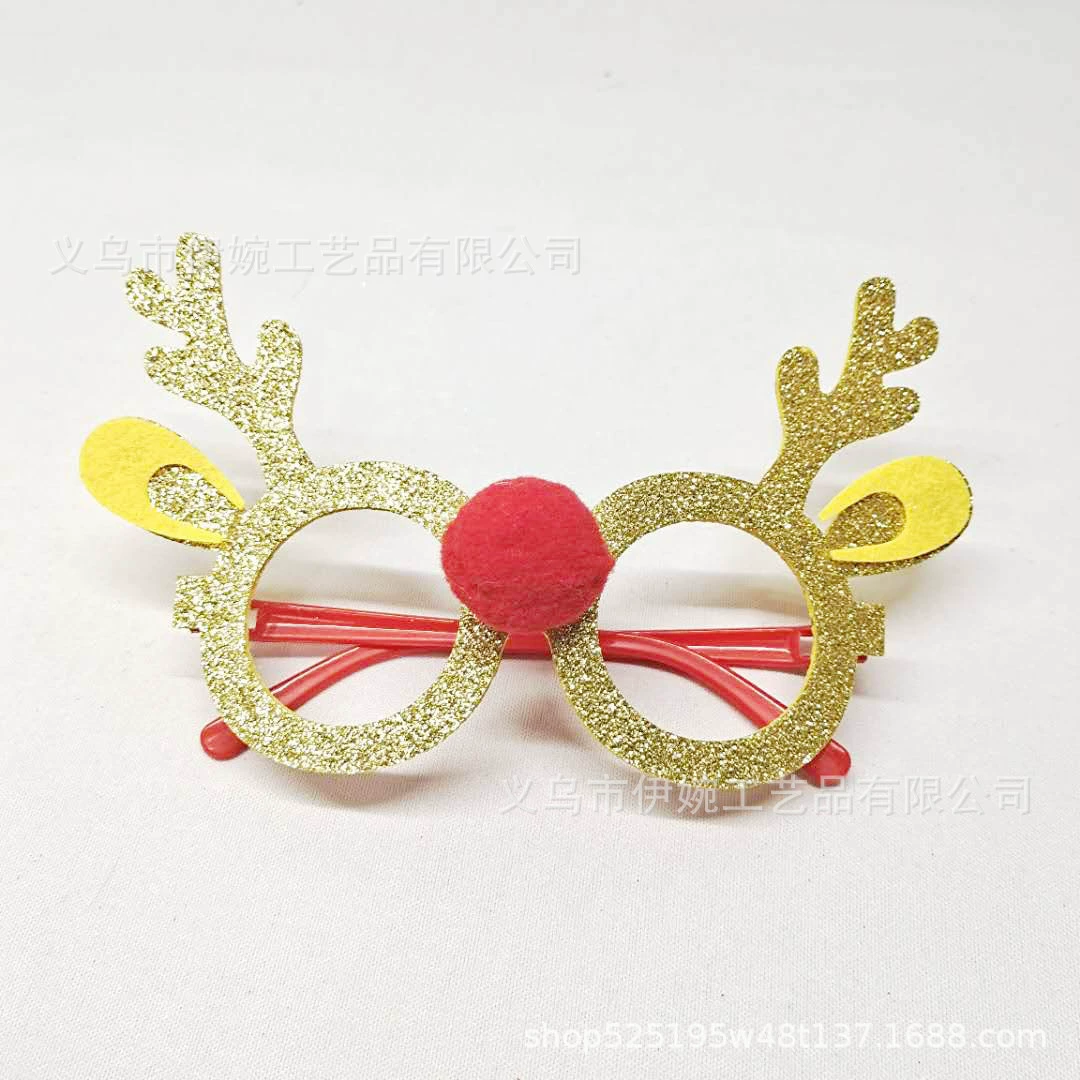 Cross -border hot sale Christmas party decoration supplies adult children Christmas antlers Christmas hats Christmas hats