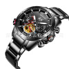 New product Senors Douyin fashion waterproof steel belt multi -functional mechanical watch