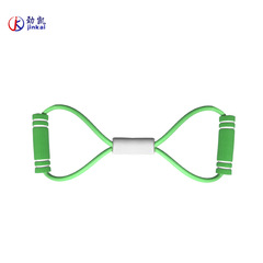8-character tension rope color 8-character breast expansion and shaping device yoga rubber band latex tensioner elastic stretch belt